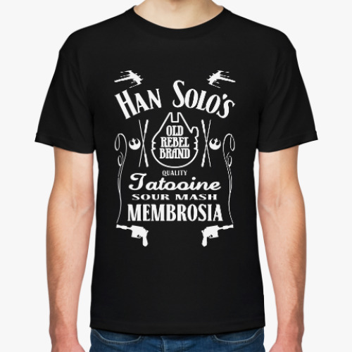 Футболка с принтом Хан Соло (Звёздные войны)
