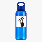 Прозрачная спортивная бутылка