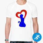 Мужская спортивная футболка