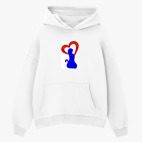 Толстовка худи оверсайз