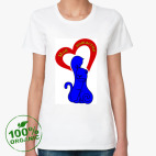 Женская футболка органик