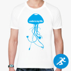 Мужская спортивная футболка