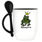 Кружка с ложкой