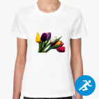 Женская спортивная футболка