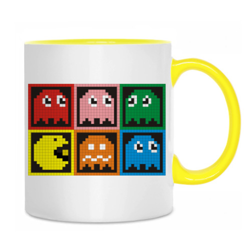 Кружка с принтом Pacman