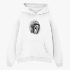 Толстовка худи оверсайз