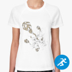 Женская спортивная футболка