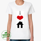 Женская футболка органик