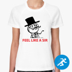 Женская спортивная футболка