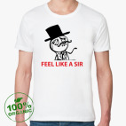 Мужская футболка органик