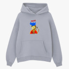 Толстовка худи оверсайз