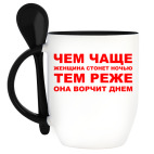 Кружка с ложкой