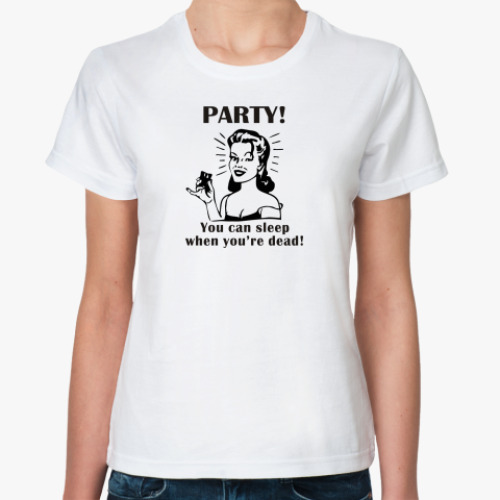 Классическая футболка  Party