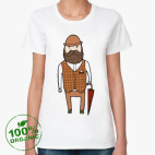 Женская футболка органик