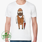 Мужская футболка органик