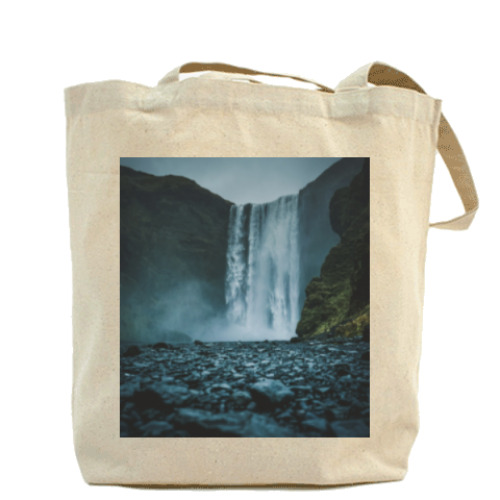 Сумка шоппер с принтом Лето