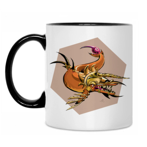 Кружка с принтом ChaosDolphins