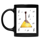 Кружка цветная UV-DTF