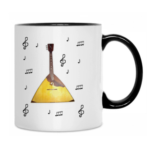 Кружка с принтом 'Балалайка'