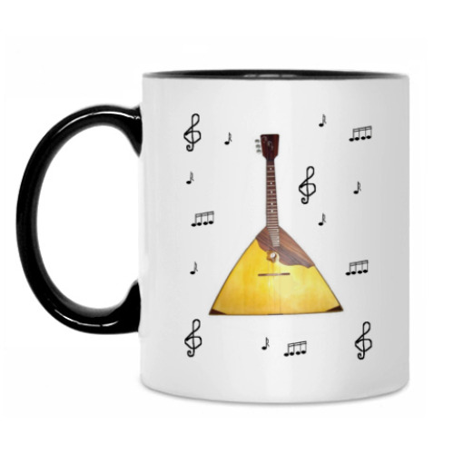 Кружка с принтом 'Балалайка'