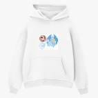 Толстовка худи оверсайз