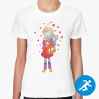 Женская спортивная футболка