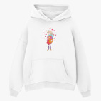 Толстовка худи оверсайз