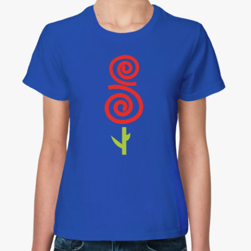 Женская футболка с принтом 8 марта