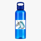 Прозрачная спортивная бутылка