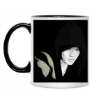 Кружка двухцветная