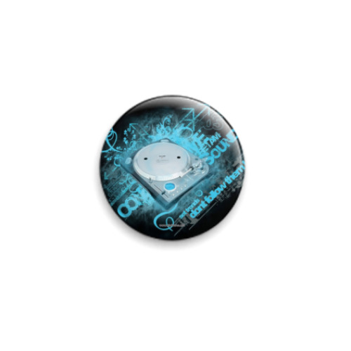 Значок 25мм  Electro