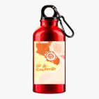 Металлическая бутылка 400 мл UV-DTF