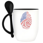 Кружка с ложкой