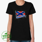 Женская футболка органик