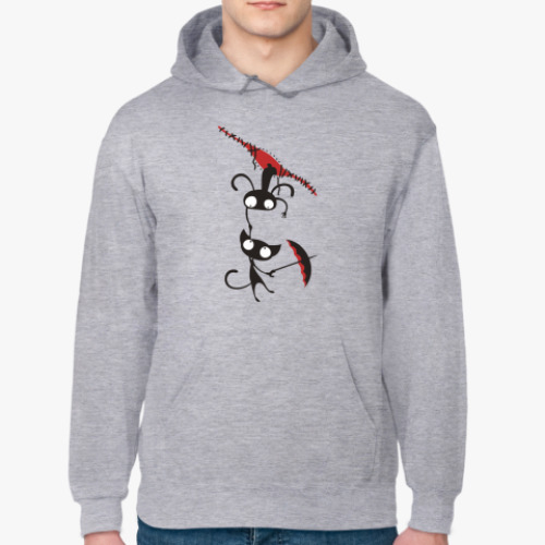 Толстовка худи с принтом Чудики