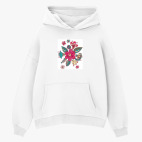 Толстовка худи оверсайз