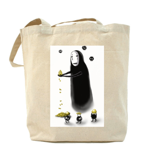 Сумка шоппер с принтом Безликий