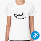 Женская спортивная футболка