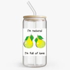 Банка с бамбуковой крышкой