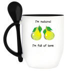 Кружка с ложкой