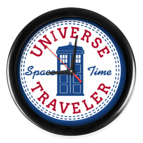 Настенные часы Universe Traveler - Doctor Who