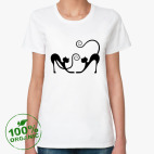 Женская футболка органик