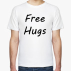 Классическая футболка Free Hugs