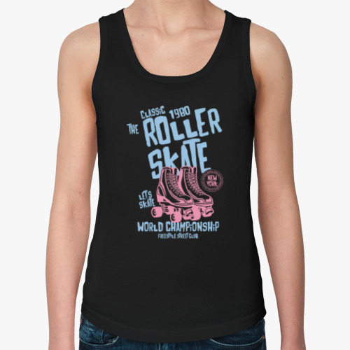 Женская майка Roller Skate Роллер