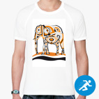 Мужская спортивная футболка