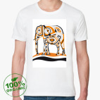 Мужская футболка органик