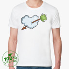 Мужская футболка органик