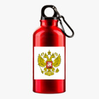 Металлическая бутылка 400 мл UV-DTF