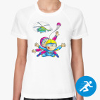 Женская спортивная футболка