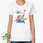 Женская футболка органик